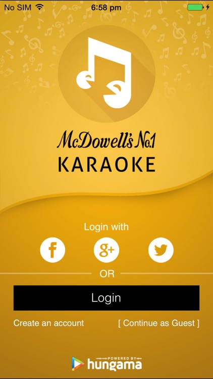 McDowell’s No. 1 Karaoke