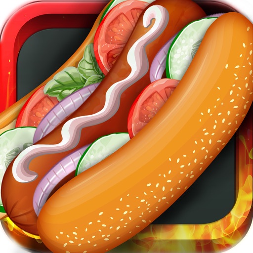 Hot Dog Scramble – Crazy chef cooking and a maker kitchen game icon
