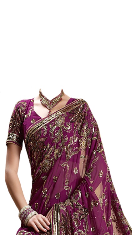 Beautiful Saree Photo Montage screenshot-4