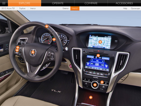 2015 Acura TLX Virtual Tour screenshot 2