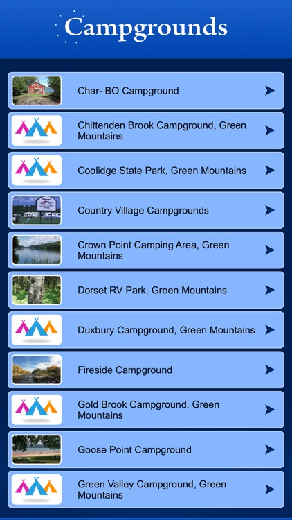 Vermont Campgrounds & RV Parks