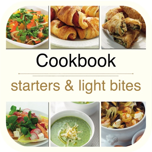 Easy Cookbook - Starters and Light Bites for iPad icon