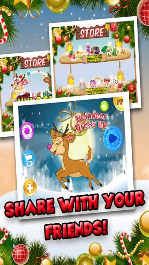 Reindeer Dress Up Maker - It's Christmas Eve Ready to pull S(圖5)-速報App