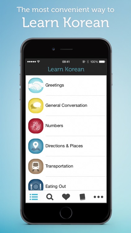 Learn Korean HD - Phrasebook for Travel in Korea screenshot-0