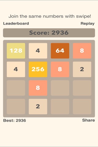 2048 - Mind Blowing Puzzle Game!! screenshot 3