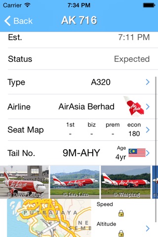 KL Airport  iPlane Flight Information - Kuala Lumpur International KLIA screenshot 2