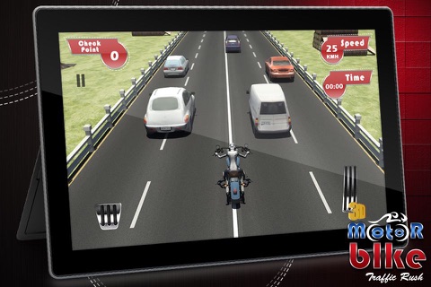 3D Motor Bike Traffic Rush - Super bike traffic racing and highway racer's championship game screenshot 4