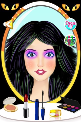 Halloween Party Dress Up - Stylish girls beauty and fashion game screenshot 4