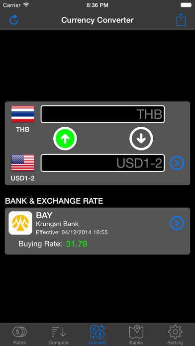 Thai Baht Exchange screenshot1