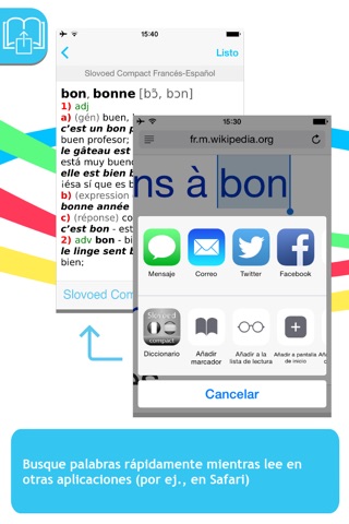 French <-> Spanish Slovoed Compact talking dictionary screenshot 3