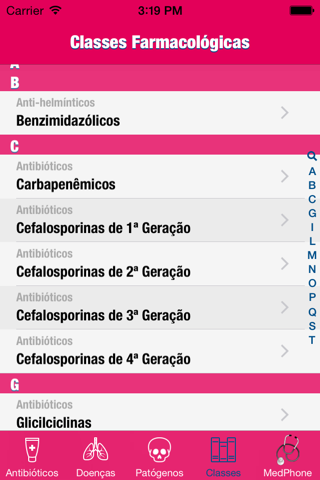 Guia dos Antibióticos screenshot 4