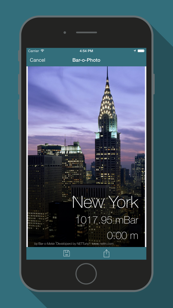 Bar-o-Meter - Altimeter  Barometer