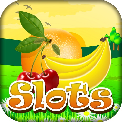 A Heart of Classic Fruit with Fun Diamond Jewel Fortune Casino Vegas Slots Free