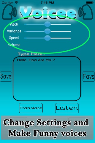 Voicee-Turn Your Text into Voice and Translate screenshot 2