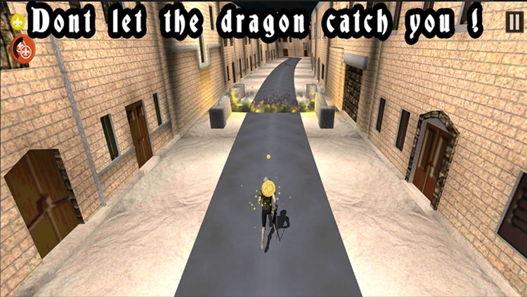 Fantastic Medieval Castle 3D Run - Angry Fire Dragon Game screenshot-3