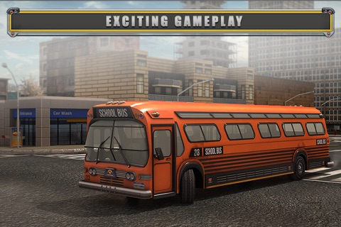 School Bus Mania 3D Parking screenshot 3