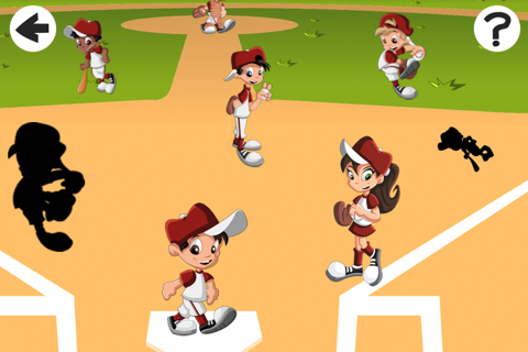 Academy Baseball: Shadow Game for Children to Learn and Play screenshot 2