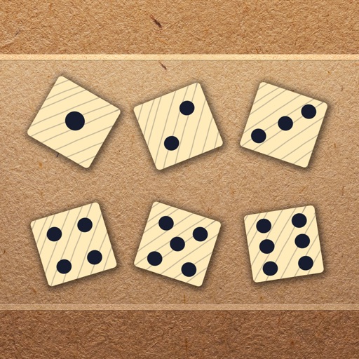 Score Straight 6 Farkle Dice - win virtual gambling chips