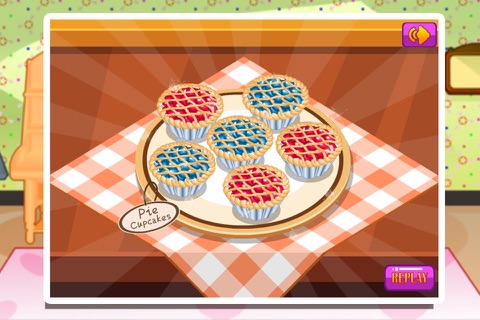 kids cooking game-cupcakes screenshot 3