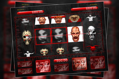Slots Machine - Horror and Scary Monster Special Edition - Free Edition screenshot 3