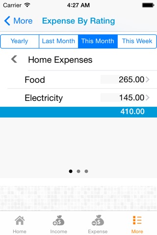 My Budget Gold - Save Money,Bills monitor, budget manager, expense tracker. screenshot 3