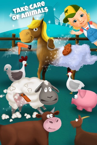 Sweet Baby Girl Farm Adventure - Kids Game screenshot 3