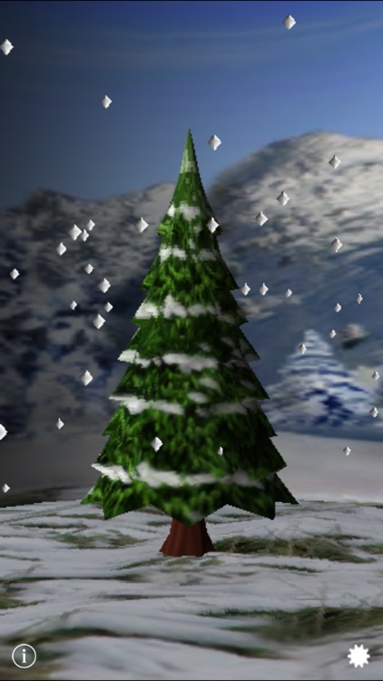 iTree - Christmas Tree - Snow Globe 3D Tree
