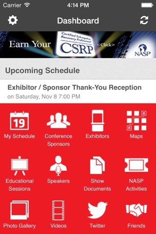 NASP 2014 Annual Conference screenshot 2