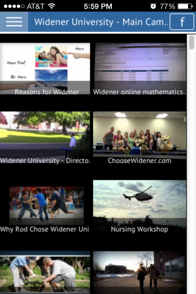 Widener U screenshot 4