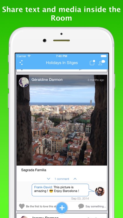 Room : your private social network with anonymous rooms screenshot-3