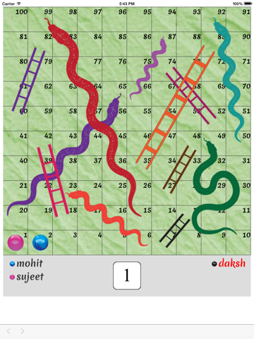 Snakes And Ladders Board Gameのおすすめ画像3