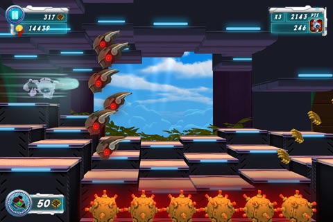 3D Robot Ico Run and Jump - Endless Runner Game Adventure screenshot 2