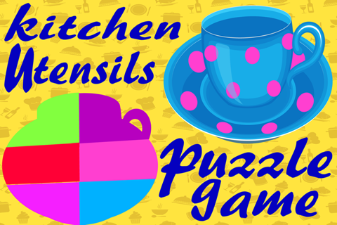Kitchen Utensils Puzzle Game For Kids screenshot 4