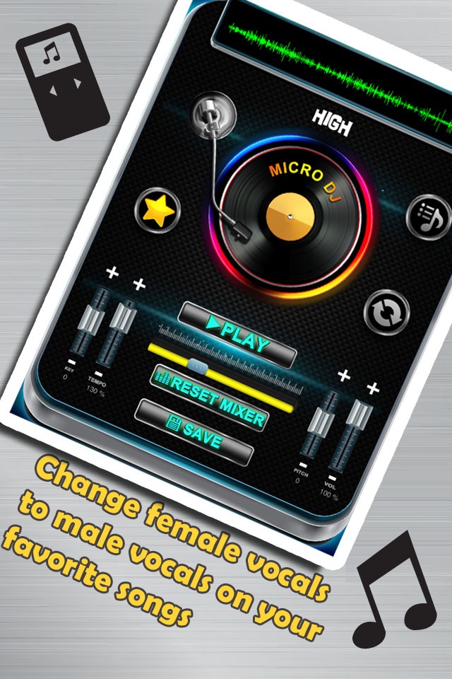 Micro DJ Free - Party music audio effects and mp3 songs editing screenshot 2