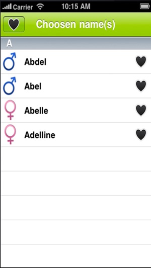 Name Your Baby.Favorite Baby Names(圖4)-速報App