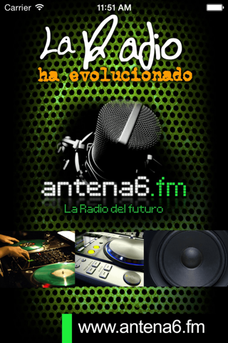 antena6.fm - La Radio del Futuro screenshot 2