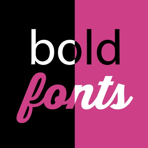 After Bold Fonts - text messsage editor HD