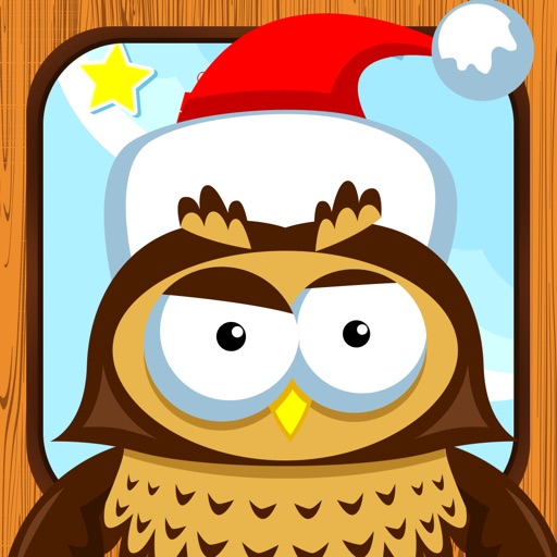 A Christmas Tale: a game to learn and play for children with animals of the snowy wood