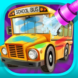 Wheels of the Bus - Kids Cars Salon Game