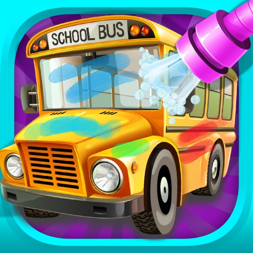 Wheels of the Bus - Kids Cars Salon Game Icon