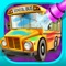Wheels of the Bus - Kids Cars Salon Game
