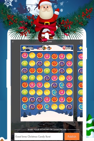 Christmas Candy Burst screenshot 3