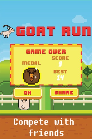 Crazy Mad Goat Simulator - Wild Head Attack mode Game Free screenshot 4