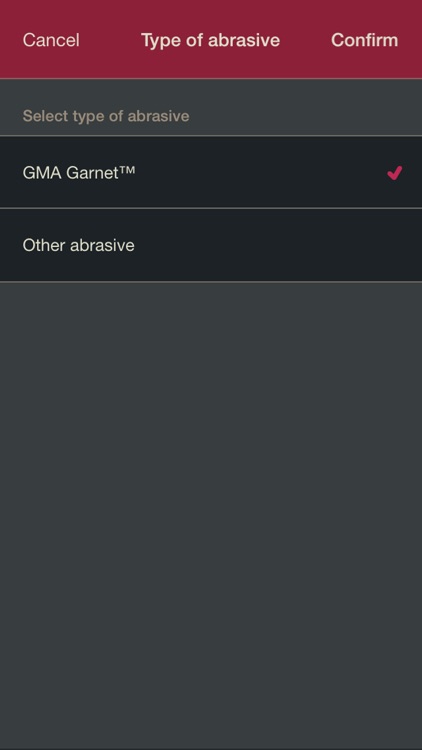 GMA Garnet Abrasive Blasting Calculator screenshot-3