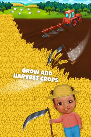 Sweet Baby Girl Farm Adventure - Kids Game screenshot 2