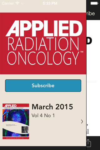 Скриншот из Applied Radiation Oncology