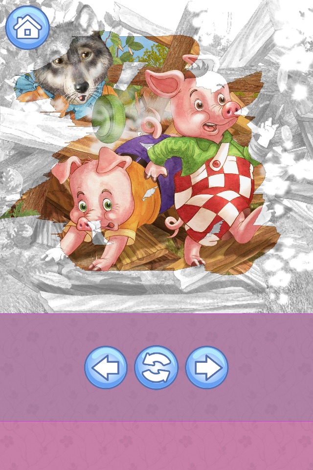Three Little Pigs Fairy-Tale screenshot 4
