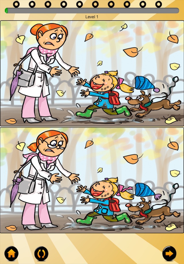 Find the 10 differences winter screenshot 3