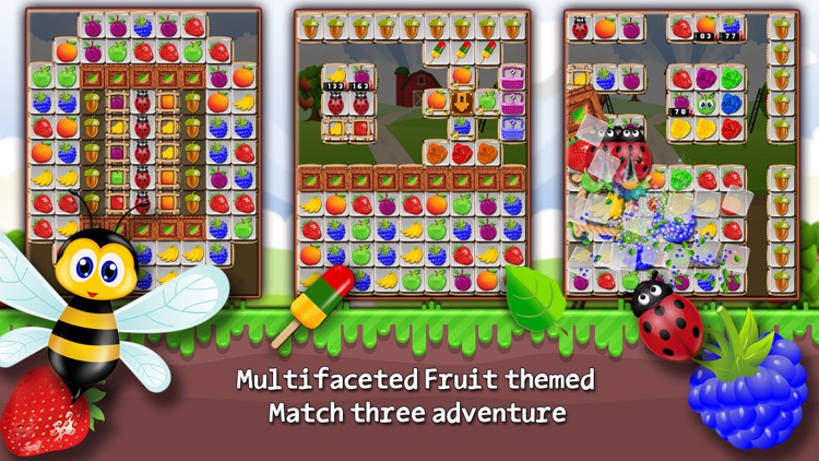 Fruit Drops 3 - Match three puzzle
