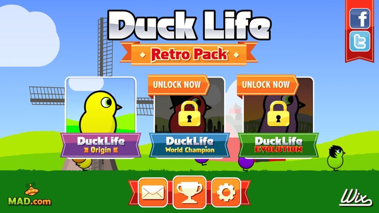 Duck Life 1,2,3: Retro Pack by MoFunZone Inc